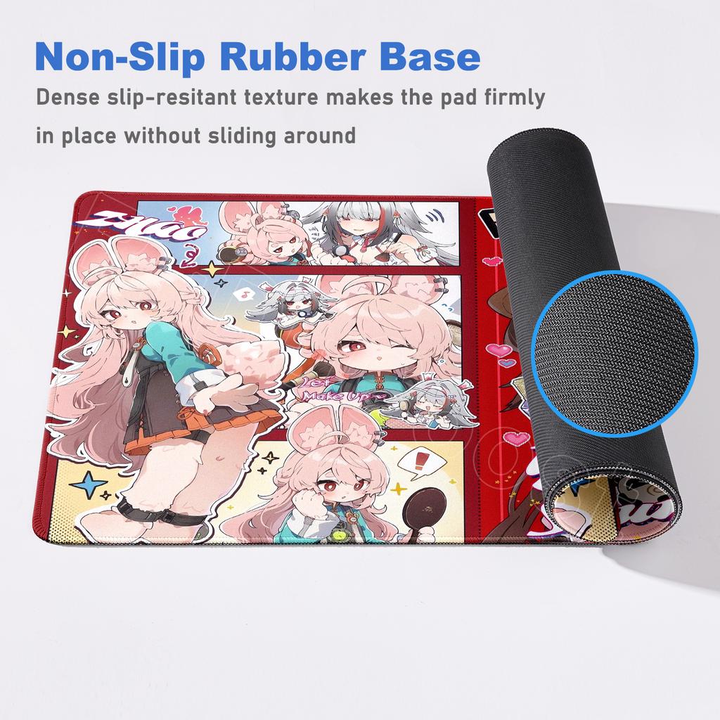 New Role Zhao and Ye Shunguang Zenless Zone Zero Mouse Pad ZZZ Gaming Mousepad Large XXL 900x400mm Mouse Mat Anime Big Desk Mats