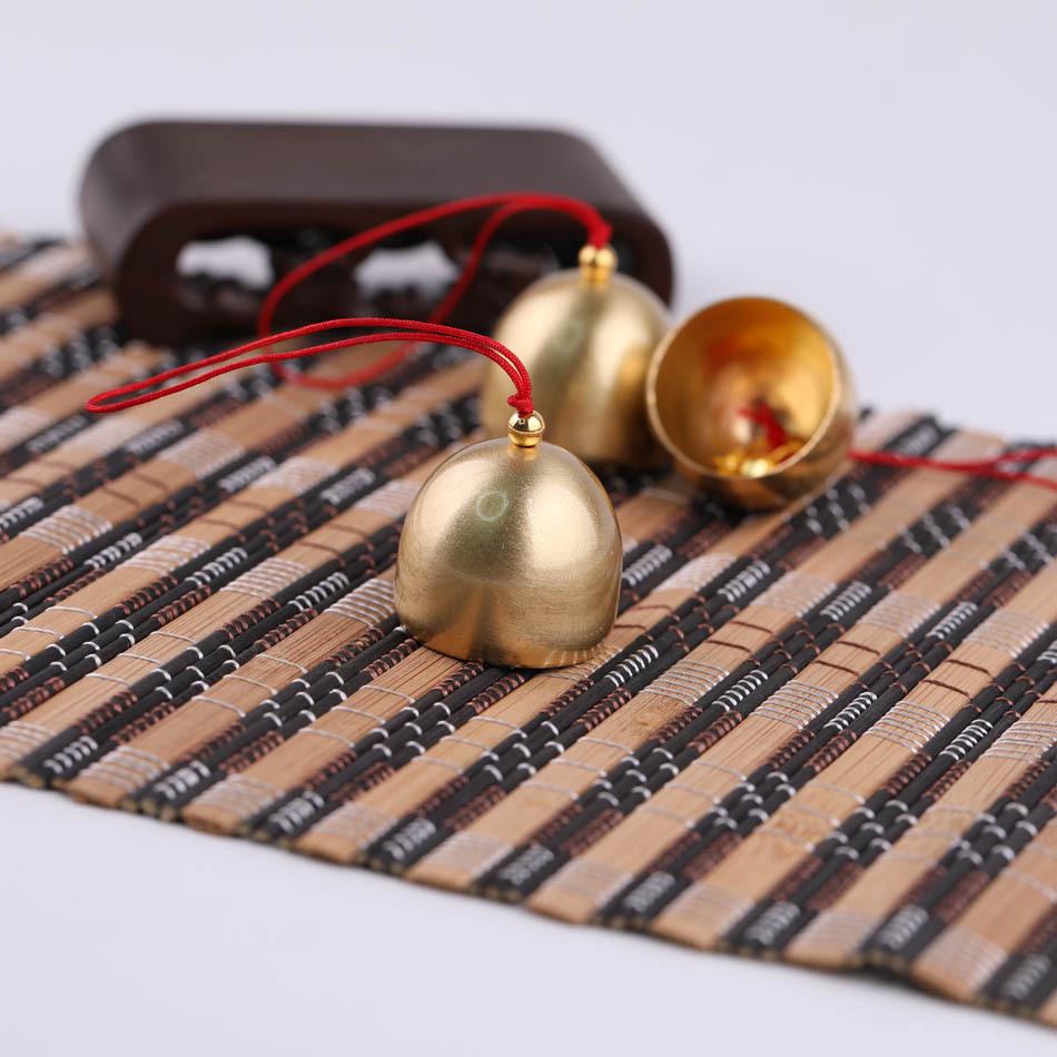 28mm Retro Kupfer Jingle Bell Windspiel Hut: Weihnachtsanhänger Ornament Geschenk