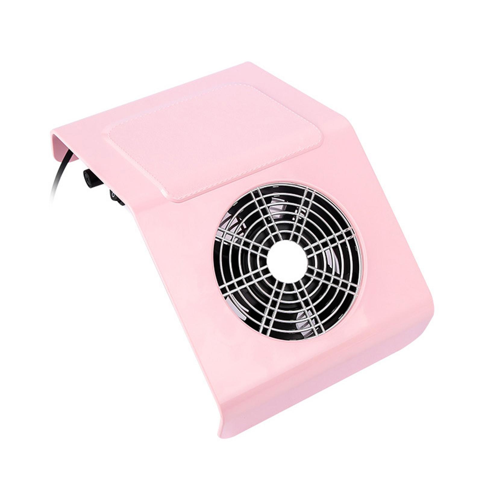 

40 Вт маникюрный салон всасывающий пылесборник пылесборник пылесос для дизайна ногтей устройство для маникюра EU Plug розовый