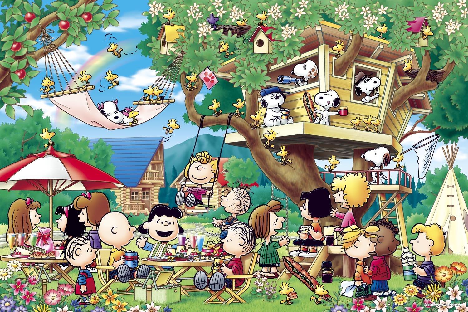 

Пазл из 1000 деталей PEANUTS Tree House (50x75cm)