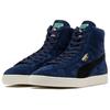 NOAH x Suede Classic Mid top Skateboard-Schuhe Unisex Blau Weiß Schwarz 398315-01