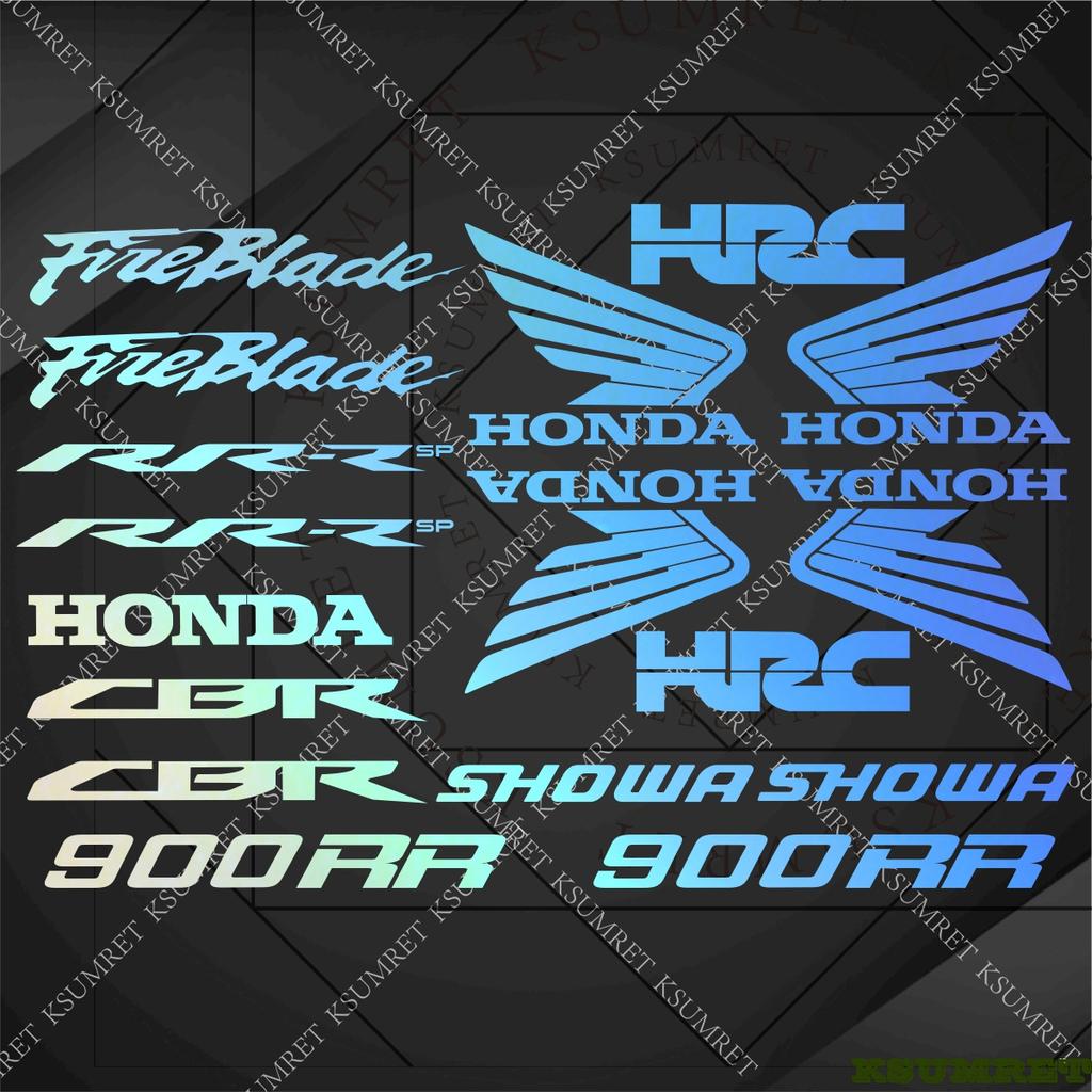 JIB3 For Honda Fireblade Motorcycle Stickers CBR900RR RR-R SP HRC Racing Logo Decal Waterproof