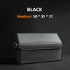 Car Suede Trunk Organizer Large Capacity Leather Foldable Storage Box Portable Multifunctional Tool Organizer Car Accessories