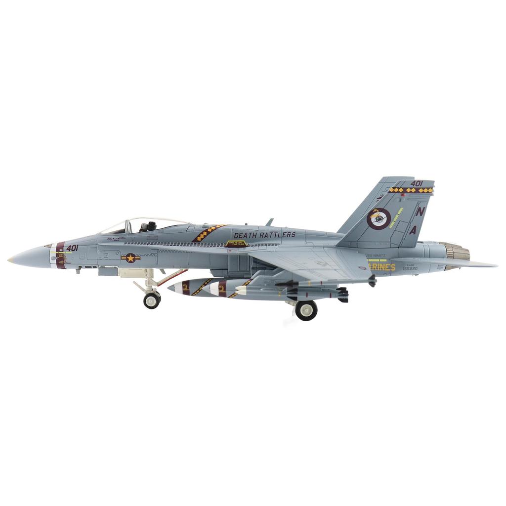 HOBBY MASTER Hornet US Marine Corps Death Rattlers Finished Product 1/72 F/A-18C VMFA-323