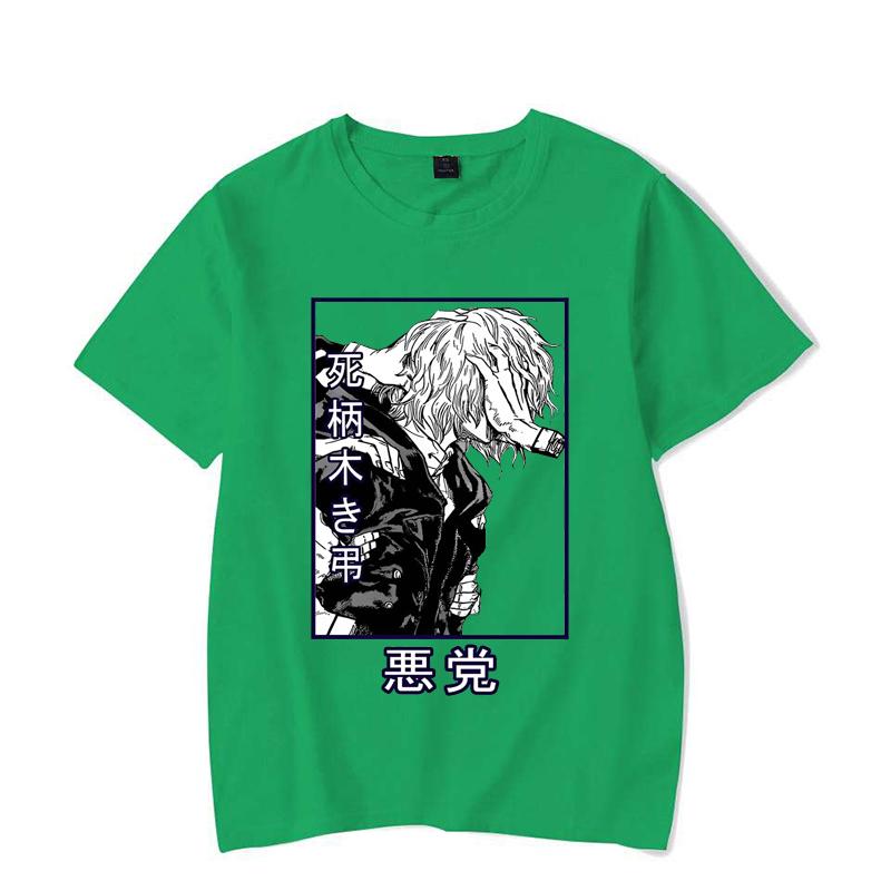 Hot Sales Shigaraki Tomura T Shirts Women Men Summer Cool Anime Short Sleeves Personality Harajuku T-shirt