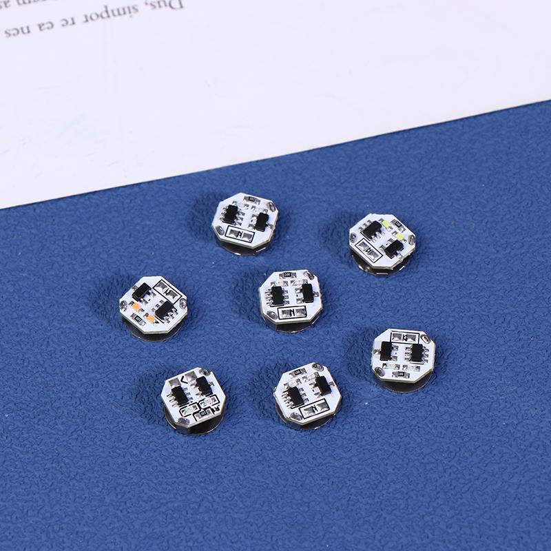1Pc Led Magnetron Light Modeling Led Bright Wireless Lamp Diy Toys Model Magnetic Induction Lights W Button Battery + Magnet