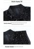 Retro Chinese Style Sequin Velvet Waistcoat with Frog Button