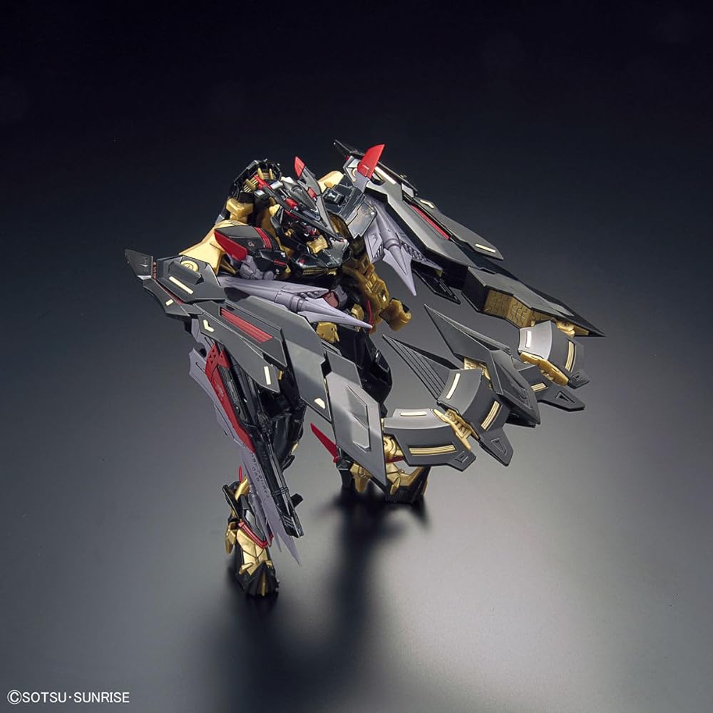 RG Gundam Seed Astray Gold Frame Amatsu Mina 1/144 Scale Color-Coded Plastic Model Kit