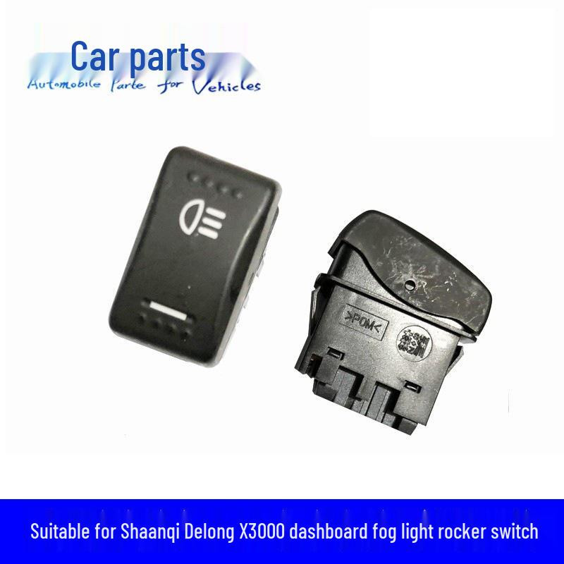 Shaanxi Auto Delong X3000 Instrument & Rocker Switch for Fog Light, Horn, Rearview & Alarm Systems