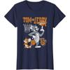 Tom And Jerry Womens/Ladies Spinning Basketball Cotton T-Shirt