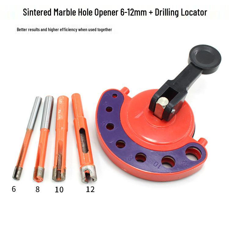 Adjustable Multifunctional Drill Bit & Tile/Glass Hole Punch Tool