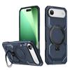 For iPhone Air Case Compatible with MagSafe Kickstand TPU+PC Phone Cover
