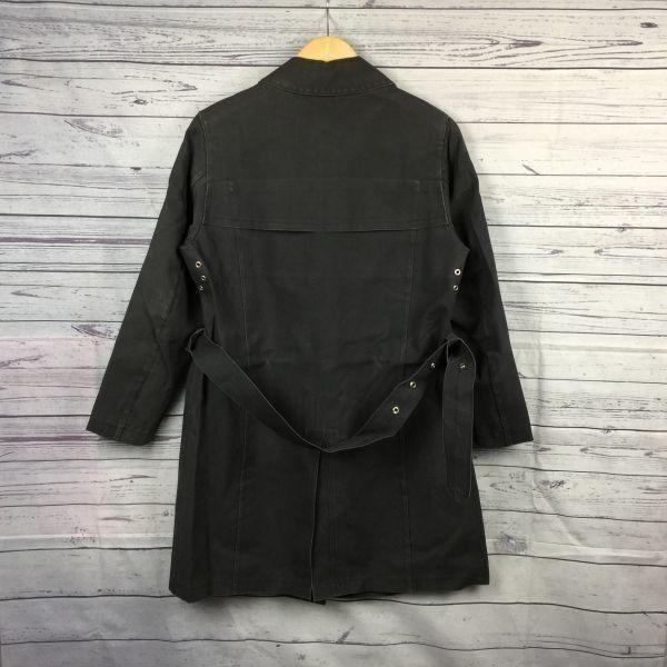Special Price / Made in Scotland Mackintosh Rubber Coated Balmacaan Coat Black XS-S(USED)