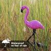 Solar Flamingo Garden Lights Neon Flamingo Tree Lights Landscape Courtyard Lamp Garden Decorative Lights Outdoor Stake Light