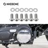 Parafusos de Titânio para Tampa Derby Parafusos Para Harley Sportster 883 XL883L Forty Eight XL1200X 2011-2019 Sportster 1200 XL1200T 2014-2019