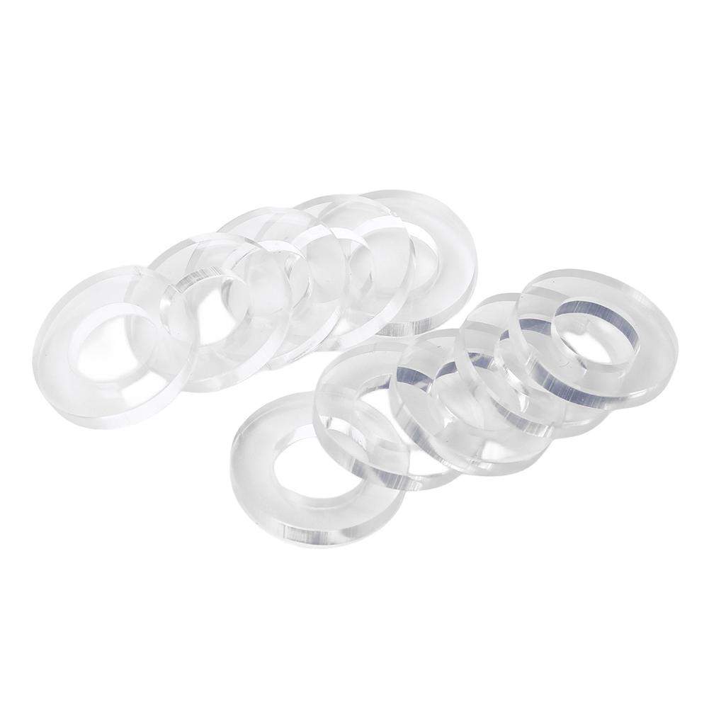 10PCS CO2 Adapter Gaskets Replacement Silicone O Rings Seals Gaskets CO2 Quick Adapter Gaskets for Soda Machine