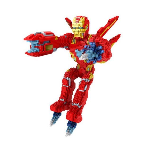HC Nanoblock Miniblock Extra Large Series Hero, 02. Extra Large Iron ...