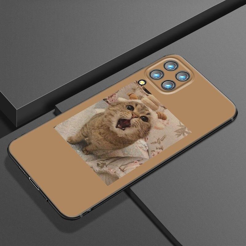 

Милый кавайный эстетический чехол для телефона с котом для Samsung A21 A30 A50 A52 S A13 A22 A32 4G A23 A33 A53 A73 5G A12 A31 A51 A70 A71 A72 Samsung A73 5G