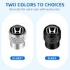 Box Car Tire Stem Valve Caps Aluminium Car Dustproof Caps Tire Wheel Stem Air Valve Caps For Honda Civic XR-V HR-V City Accord