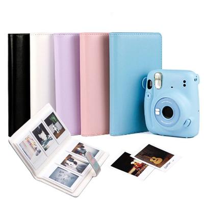 Fujifilm Instax mini 11/9/EVO Ev için Süet Yüzey Anlık Fotoğraf Albümü