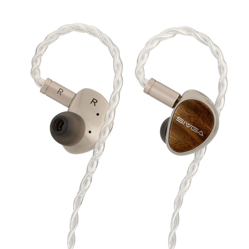 SIVGA QUE-UTG Glass Diaphragm Earphones