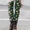 Women's Christmas Print Slim Fit Elastic Yoga Casual Pants