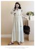 Elegant Maternity Two-Piece: Blouse Top & Camisole Dress - Summer Style 2026