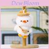 Plush Duck Hanging Ornament With Cartoon Hat For Wedding Decor And Kids Room Gift