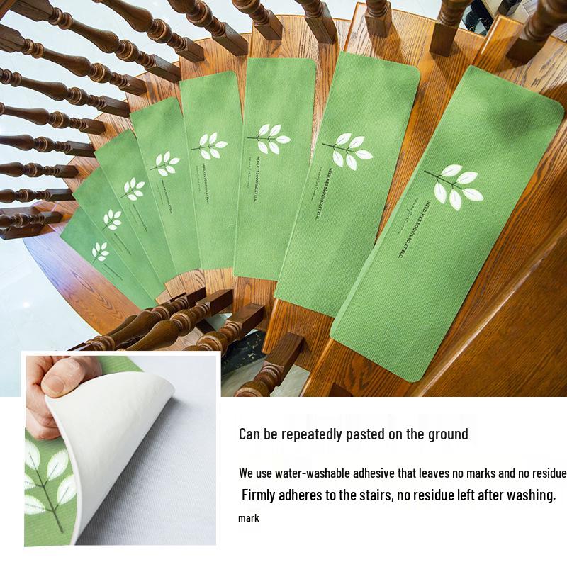 Luminous Anti-Slip Self-Adhesive Stair Tread Carpets for Solid Wood Floors