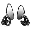 Motorcycle Rrview Mirror, 22mm Aluminum Alloy Rr View Side Mirrors Clr   with   Joint   for GROM MSX125 CB50