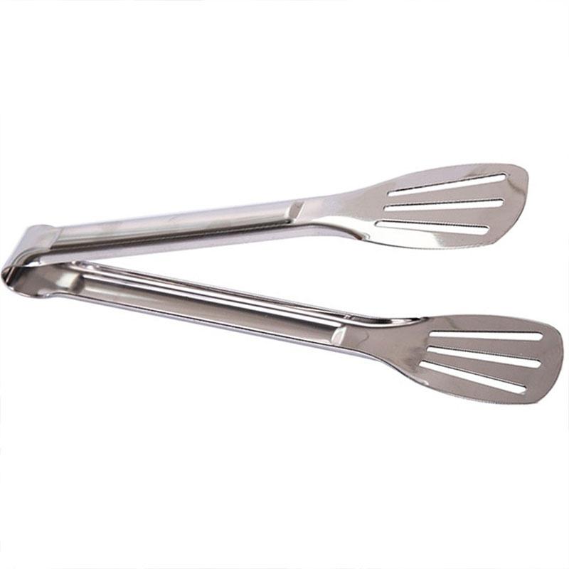 Nowe Ze Stali Nierdzewnej BBQ Bufet Lód Chleb Ciasto Jedzenie Szczypce Klips Przybór Kuchenny Wybierz