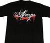 NUEVA Camiseta de Algodón Negra de Manga Corta de la Banda Atreyu Talla Única Unisex