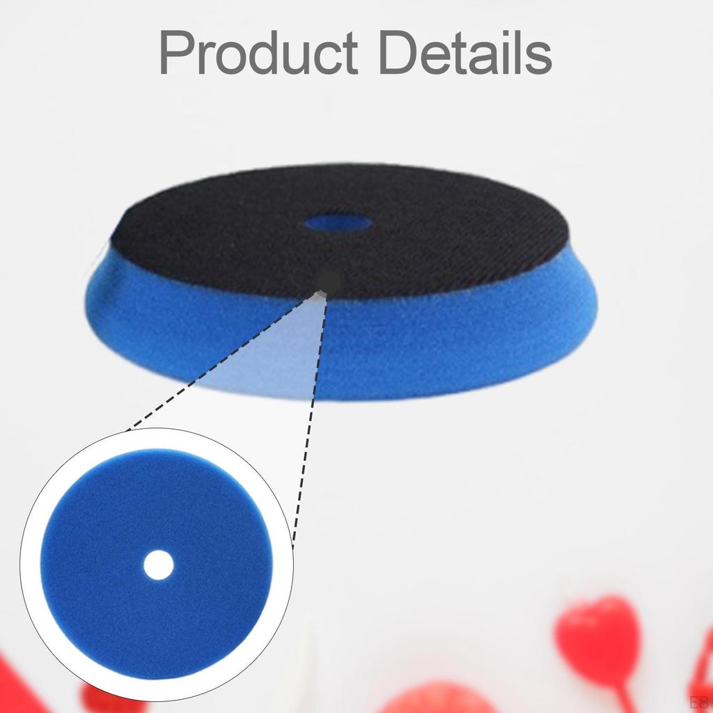 5 Inch Car Buffing Pad with Hook And Loop for Surface Finishing