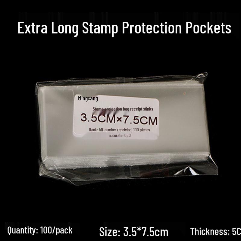 Comprehensive Stamp Protection Bag Set for Beginners