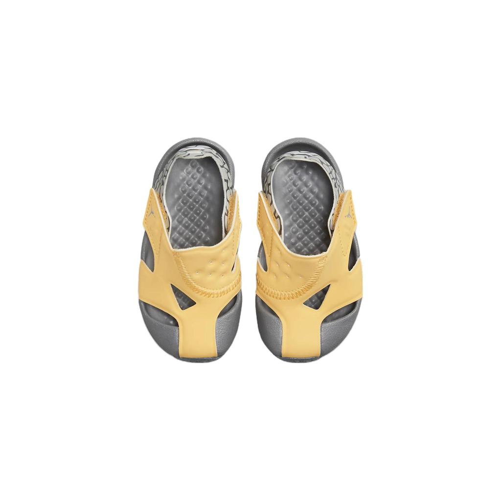 New Jordan Flare TD Rebound Low-Top Toddler Shoes Gray Yellow Infant And Toddler CI7850-700