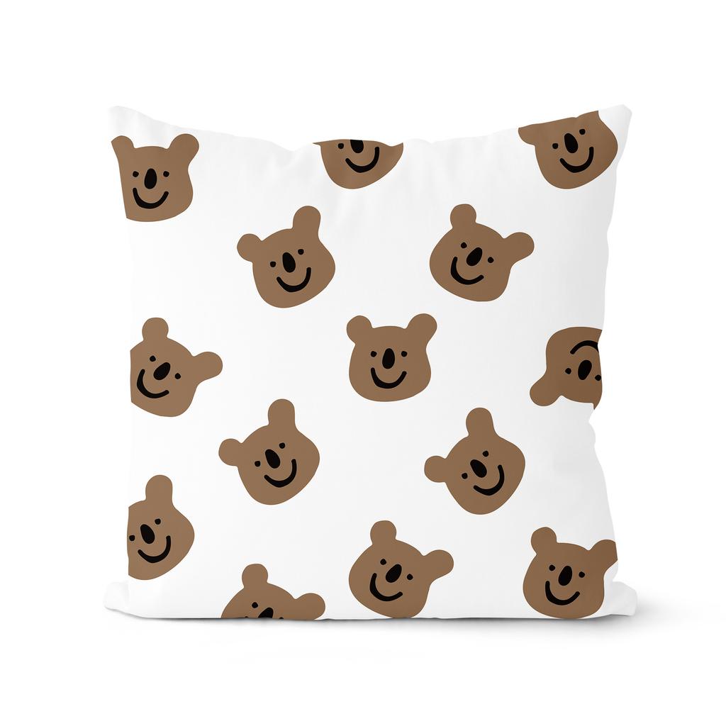 Nordisch Waldgrün Geometrischer Kissenbezug Modern Schlicht Home Modellzimmer Sofa Kunst Kissen