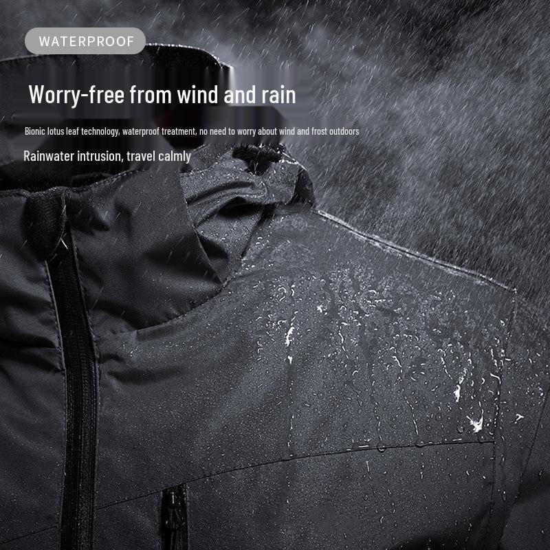 2025 Windproof Waterproof Outdoor Couple's Mountaineering Jacket