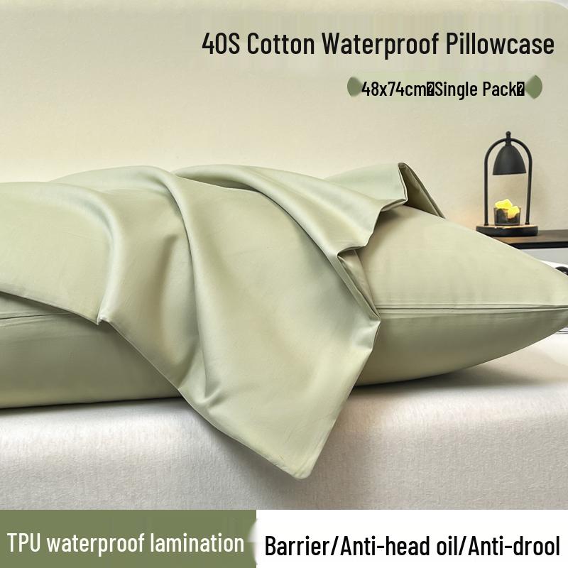 

Sweatproof, Drool-Proof Men s Pillowcase Set: Waterproof & Anti-Dirty Pillow Core Liner 48cm x 74cm