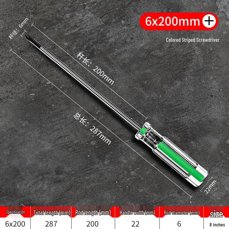 Shengda Strong Magnetic Torx and Phillips Screwdriver Set with Crystal Clear Handles
