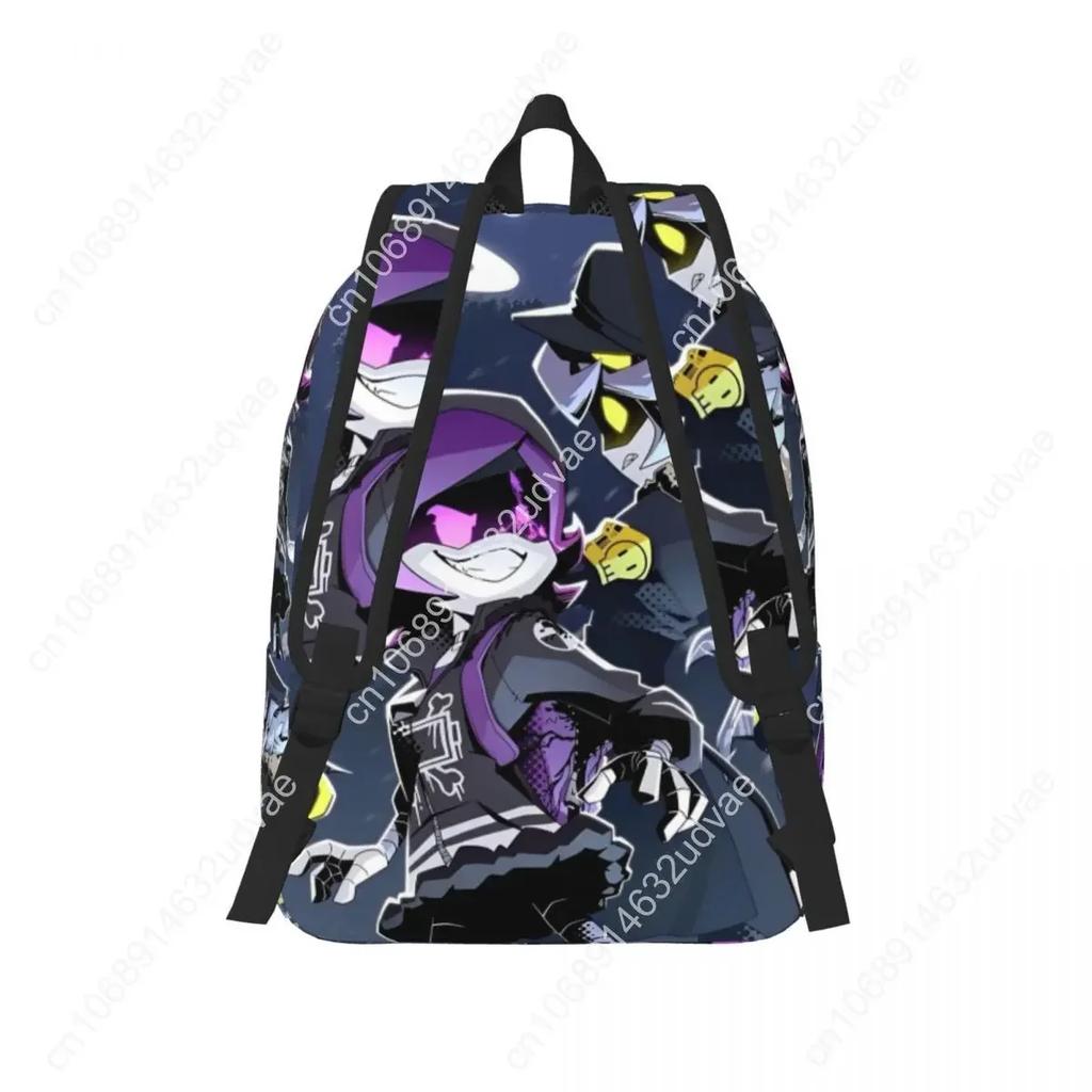 Murder Drones Cartoon Anime Backpack for Men Women Fashion Student Work Daypack TV Series College Canvas Bags Sports