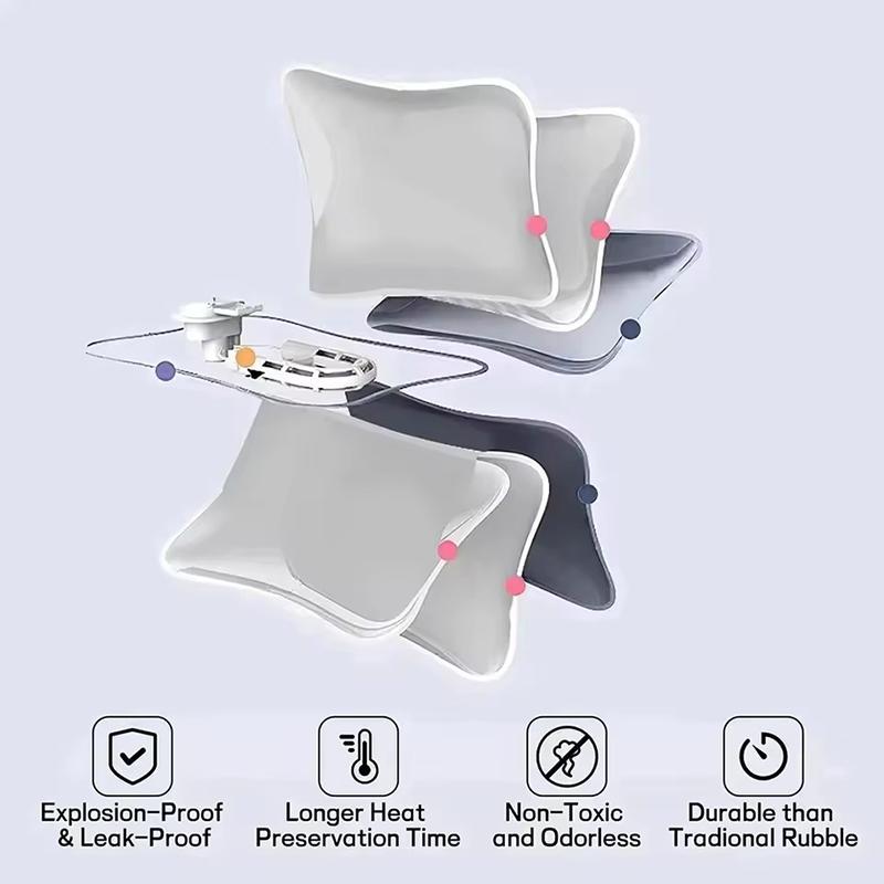 Bollitore ad acqua calda ricaricabile Scaldamani elettrico a cartone animato con spina di ricarica Borsa riutilizzabile per impacchi caldi Tappetino riscaldante Mano