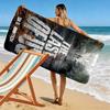 Survival Post-Apocalyptic World beach towel Outdoor camping Beach towel for vacation photos swim quick-drying swim towel Absorbent bath towel