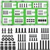 Heavy Duty TV Mounting Hardware Screw Kit Set with Box Washers Spacers M6 Screws Replacement Screws