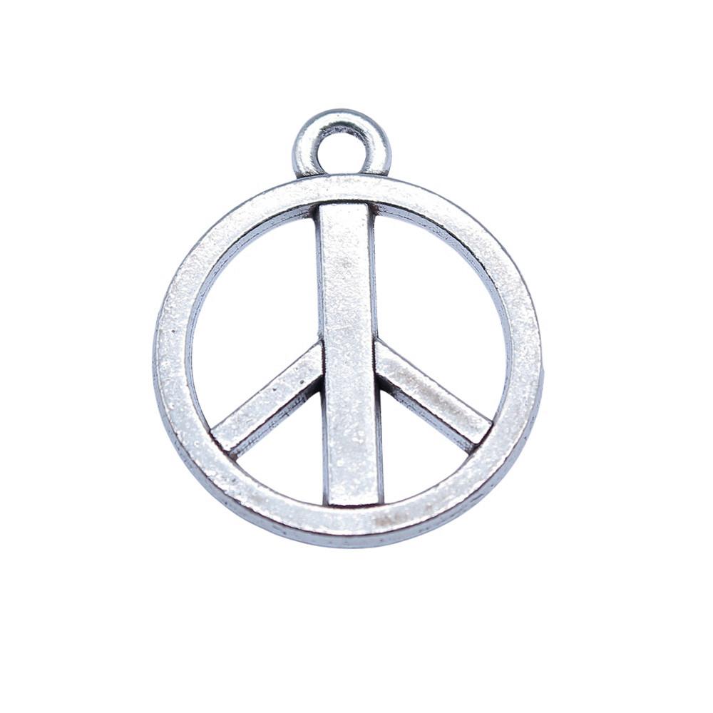 Pendants Peace Sign Charms Alloy Crafts For Hippie Themed Jewelry Making