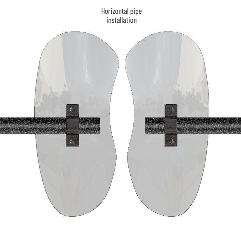 Motorcycle Suzuki DL250 Windshield & Knee Pad Deflector