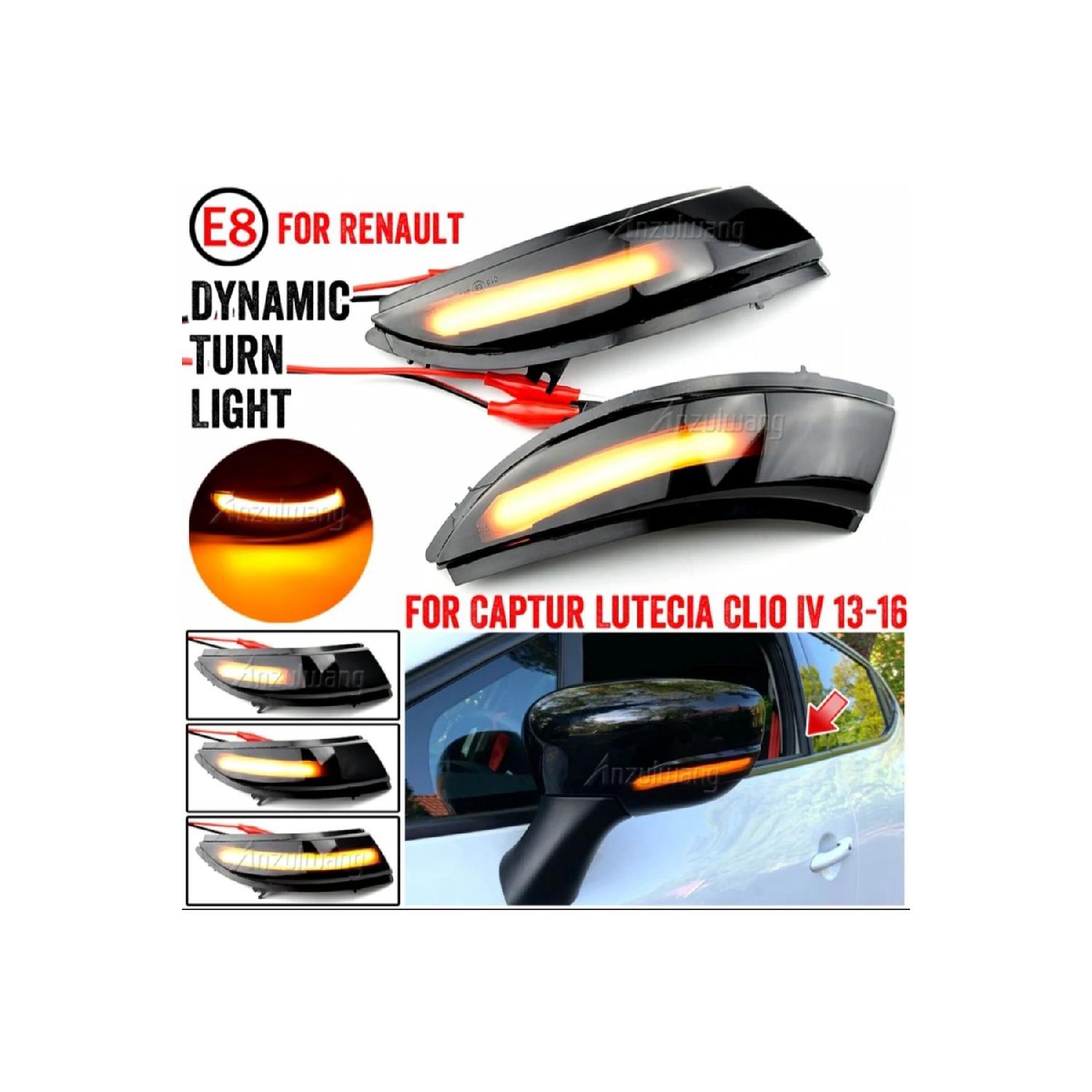 

Renault Clio 4 2013-2019 Совместимое зеркало со сдвижным светодиодным сигналом