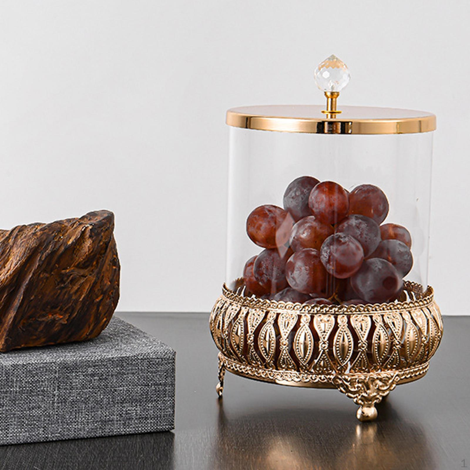 Элегантный набор стеклянных банок для конфет и специй L