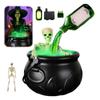 Halloween Witch Bowl Magic Float Bottle and Diffuser Halloween Decorations Plastic Bowl Party Decor Party Holiday DIY Decoration