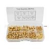 308/360/500pcs Double Diagonal Knurled Copper Inserts for Injection Molding
