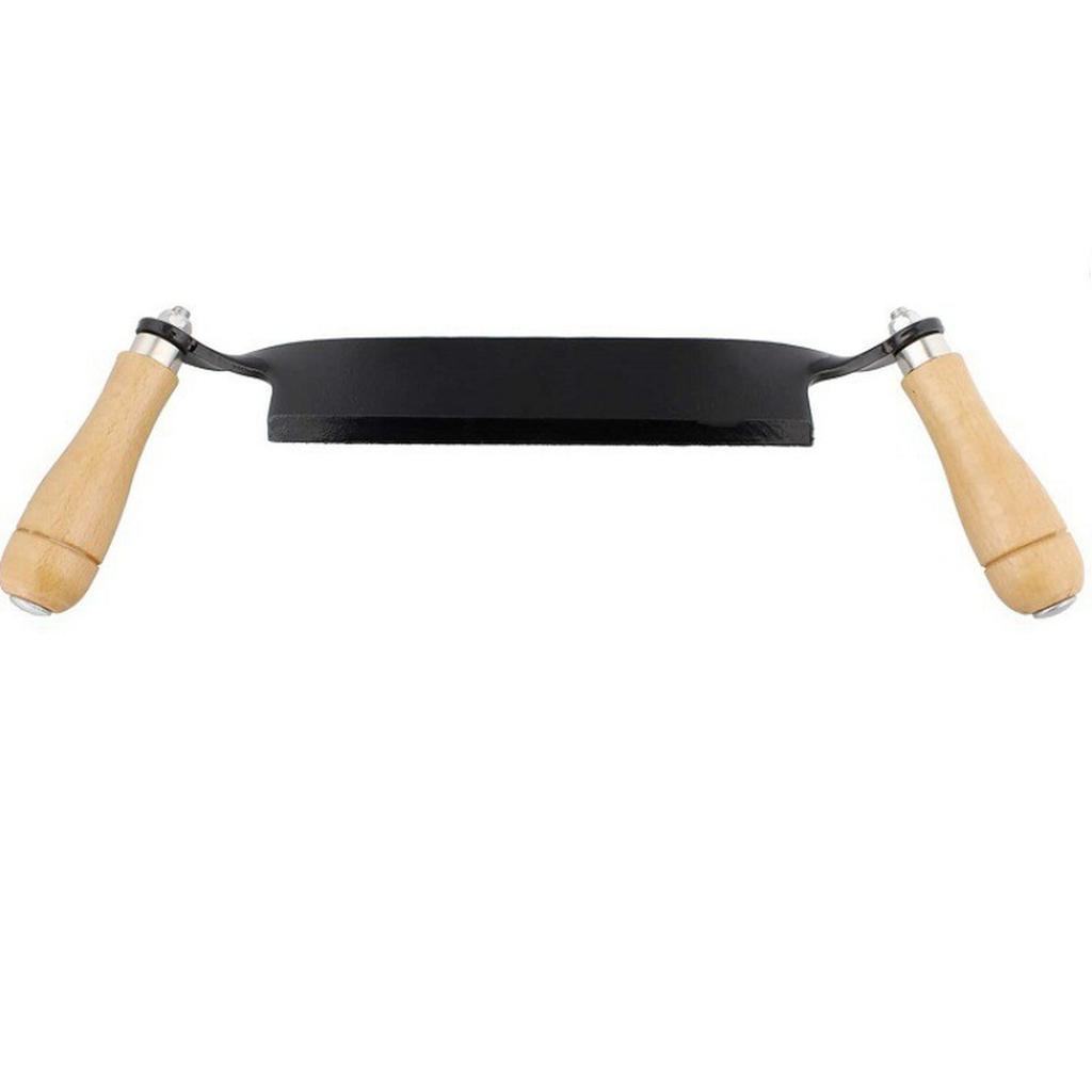 Rindea Dreaptă de 8 Inch pentru Prelucrarea Lemnului, Debarcare, Unealtă de Mână, Cuțit de Tras Curbat, Unealtă de Rinduit Curbată, Mâner de Lemn